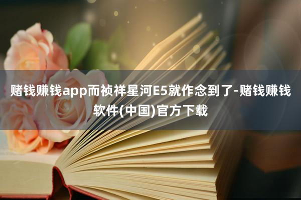 赌钱赚钱app而祯祥星河E5就作念到了-赌钱赚钱软件(中国)官方下载