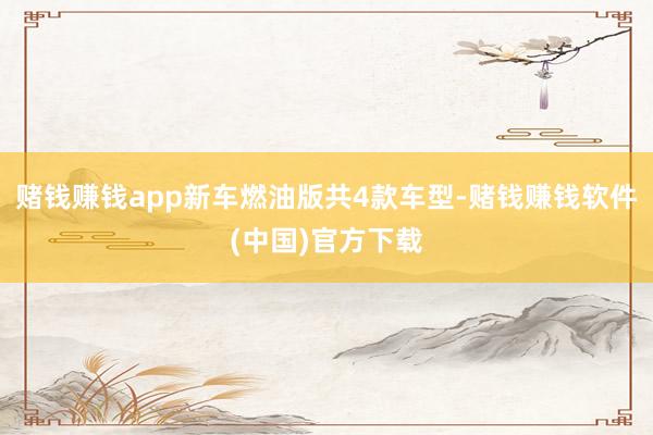 赌钱赚钱app新车燃油版共4款车型-赌钱赚钱软件(中国)官方下载